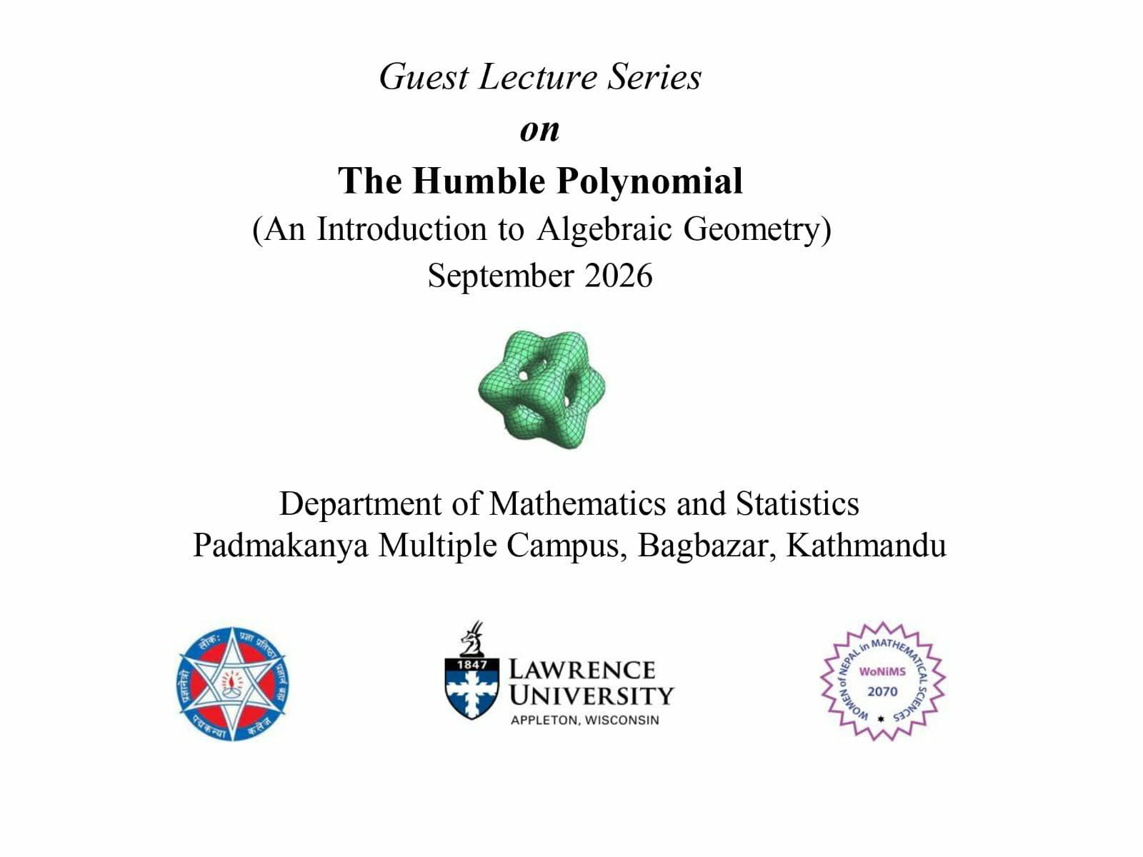 Guest Talk Series and Outreach Program